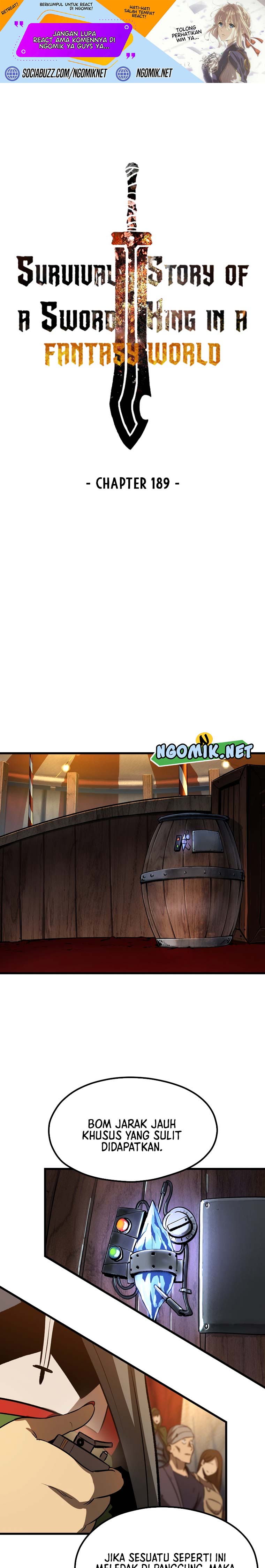 Otherworldly Sword King’s Survival Records chapter 189